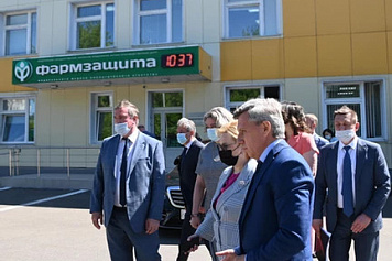 Руководитель ФМБА России Вероника Скворцова, посетила с рабочим визитом ФГУП НПЦ Фармзащита